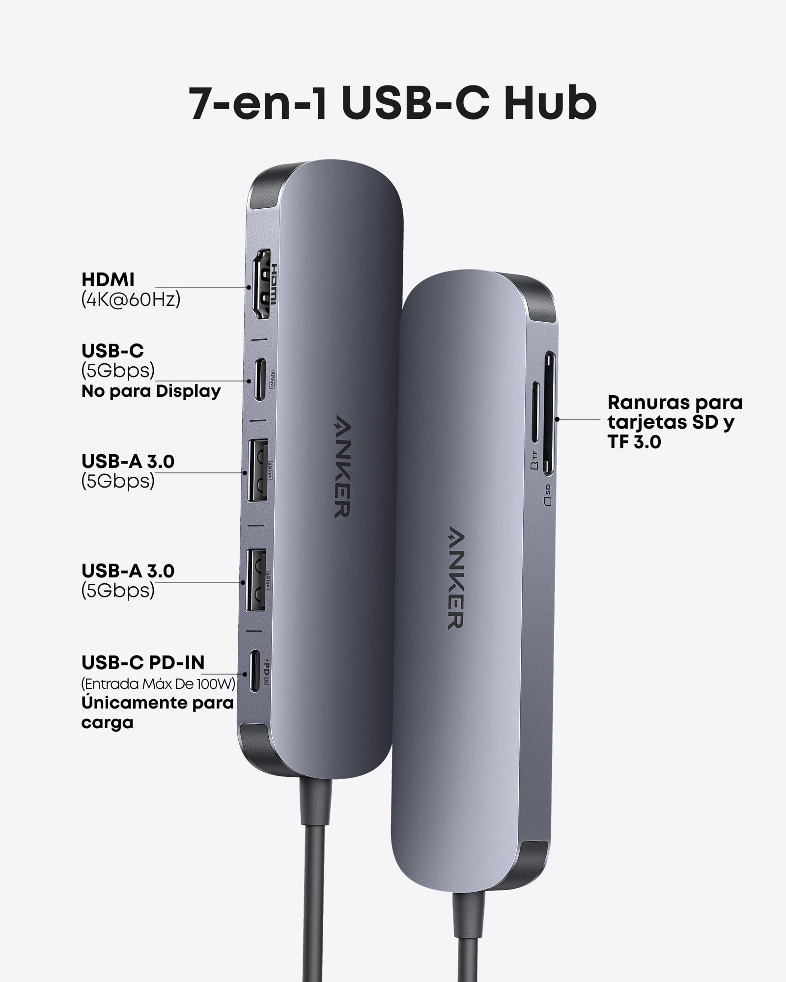 Anker Hub USB-C 7-em-1 2