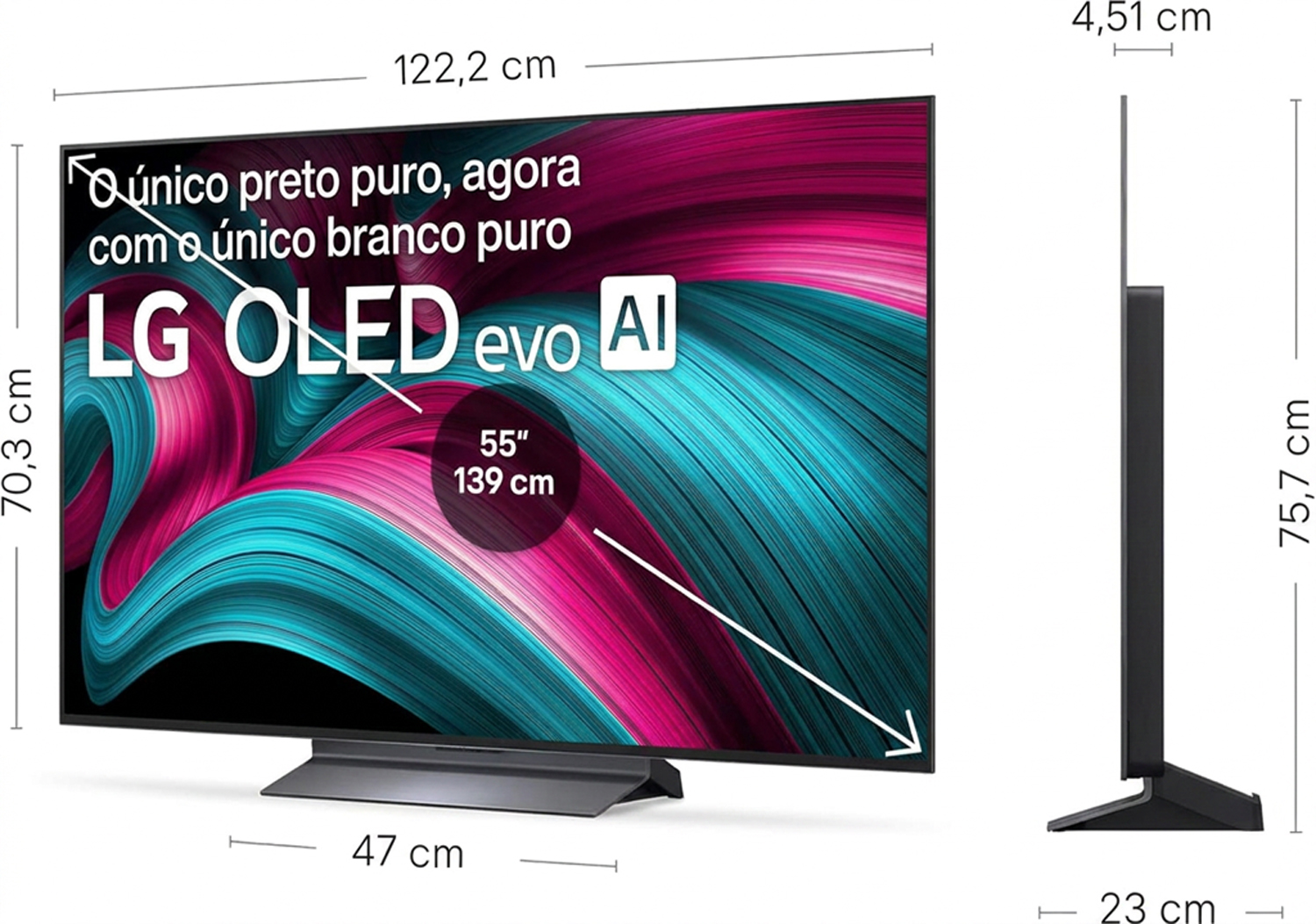 LG OLED evo C5 55" — Smart TV 4K 144Hz (2025) - Image 8