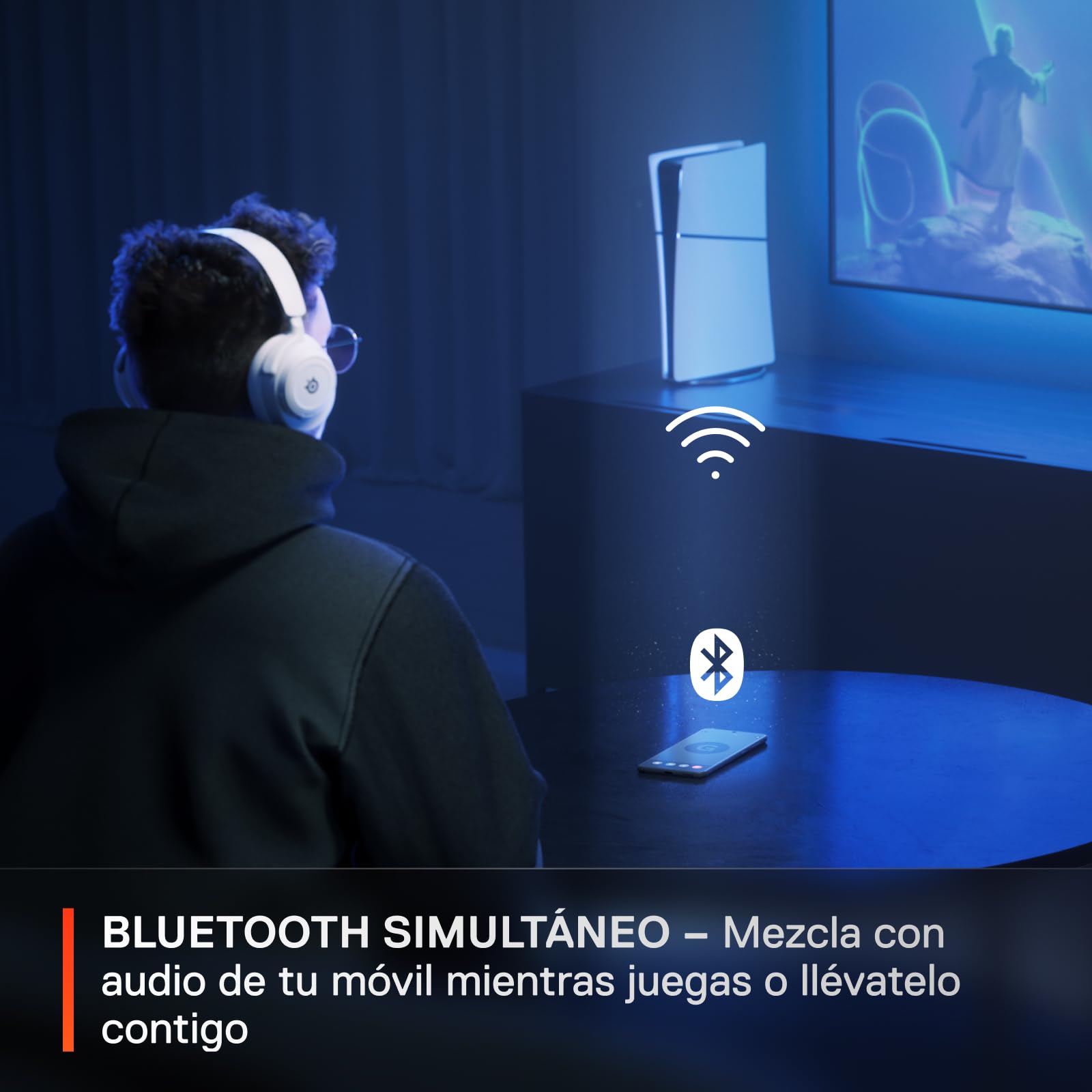 SteelSeries Arctis Nova 7 — Headset Gaming Sem Fios 3