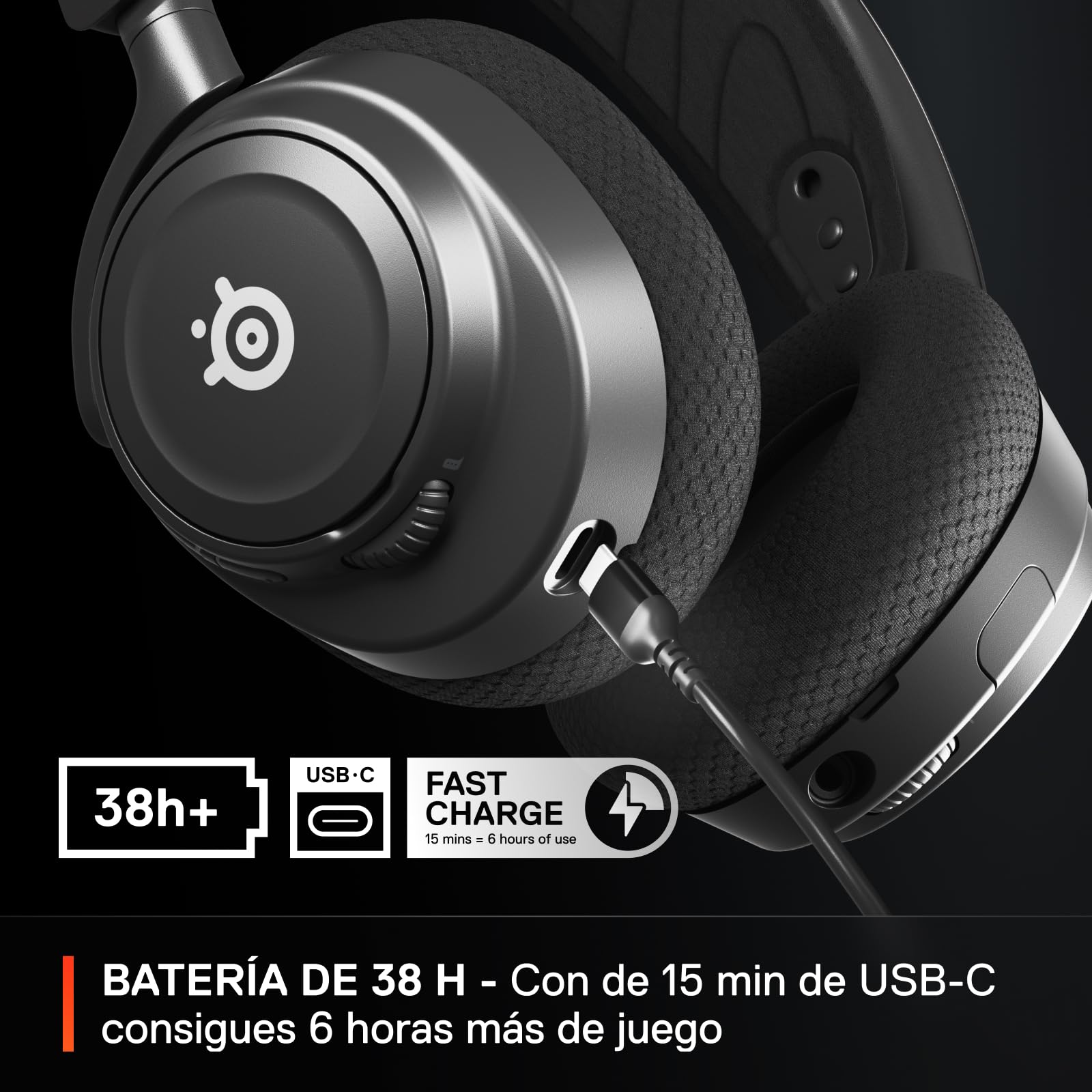 SteelSeries Arctis Nova 7 — Headset Gaming Sem Fios 4