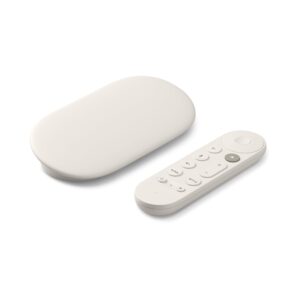 Google TV Streamer 4K com comando por voz
