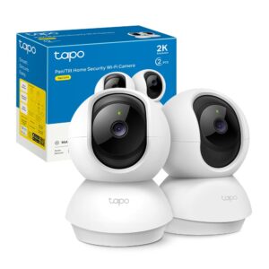 Pack 2 câmaras de vigilância WiFi Tapo C210 2K