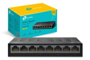 Switch Ethernet Gigabit TP-Link LS1008G 8 portas