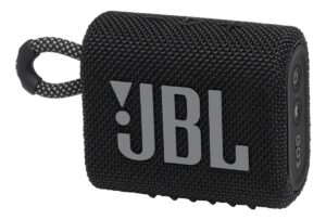 Coluna Bluetooth JBL Go 3 portátil IP67 preta