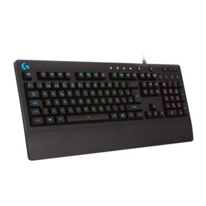 Teclado gaming Logitech G213 Prodigy com iluminação RGB