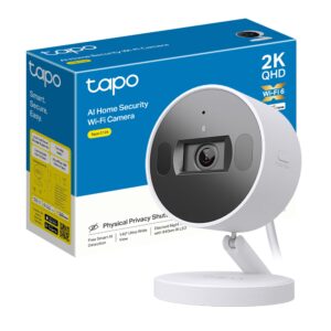 Câmara de vigilância WiFi Tapo C125 2K QHD com obturador de privacidade