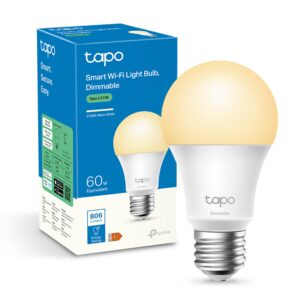 Lâmpada inteligente WiFi Tapo L510E E27 branco quente