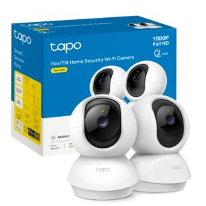 Pack 2 câmaras de vigilância WiFi Tapo C200