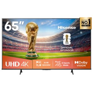 Hisense 65A6Q 65 polegadas 4K Dolby Vision VIDAA